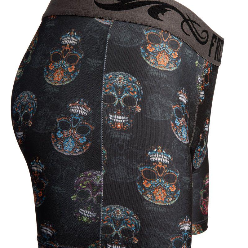 FREEGUN Men's Santa Muerte Microfiber Boxer Shorts Fgpa66/1/bm