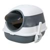 Cat Toilet Litter Box Fully Enclosed Splash Proof Odorless Hooded Cat Litter Pan with Lid for Cats
