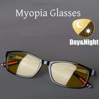 Новые модные готовые очки для близорукости унисекс для женщин и мужчин для вождения день и ночь минус очки по рецепту очки для близорукости диоптрий