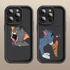 Чехол E-15 Том и Джерри для iPhone 15 14 13 12 8 Plus Samsung S24 S23 Ultra A04S A05S Huawei P40 P50 P60 Nova 11 Pro Max OPPO A17K Reno 10