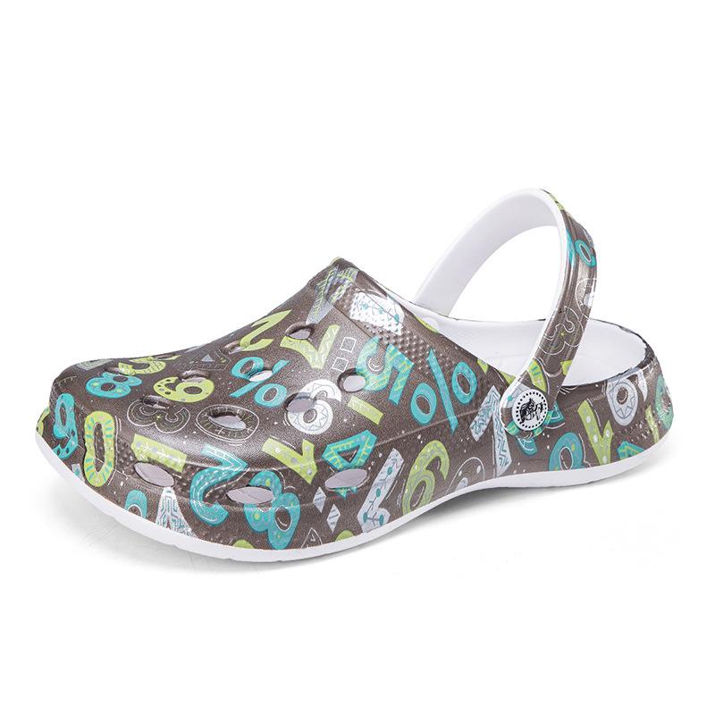 Унисекс кроксы 2024 года для трансграничной торговли: Новые мужские и женские тапочки-сандалии