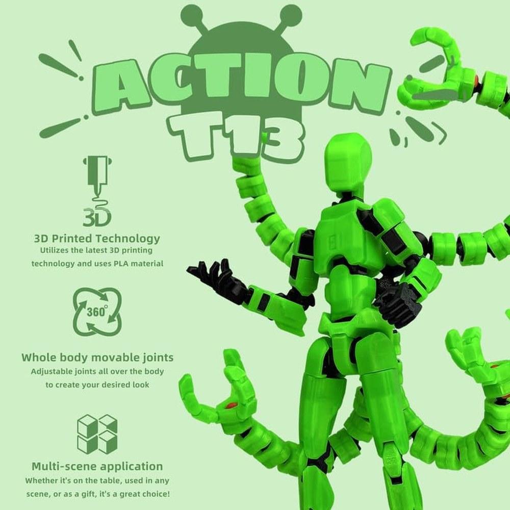 SGYYSG Complete 3D Printed Robot Action Figure Dummy Model