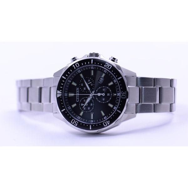 Citizen Мужской VO10-6771F ( Часы OXY Eco-Drive Chronograph Diver Design) Круглые часы, серебро