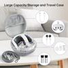 Carrying Case, Hard Bag for Meta Quest 3 Accessories/Pro VR Headset with Elite Strap, Touch Controllers and Other VR Accessories, Large Space