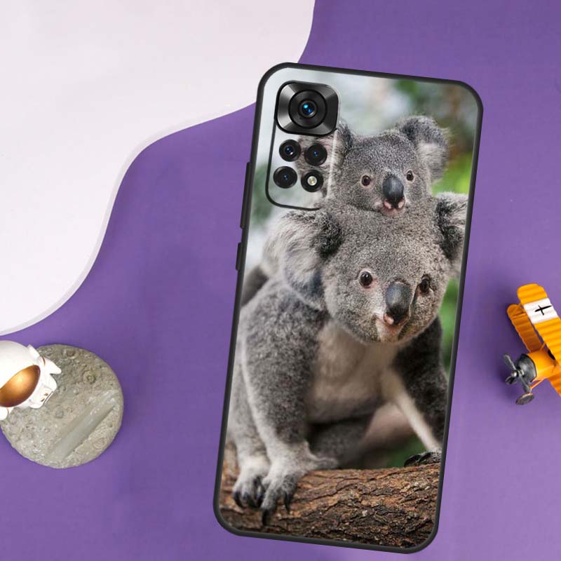 Australian Koala Case For Xiaomi Redmi Note 14 13 Pro 12 9 10 11 Pro 10S 11S 12S Redmi 14C 13C 10C 12C Cover
