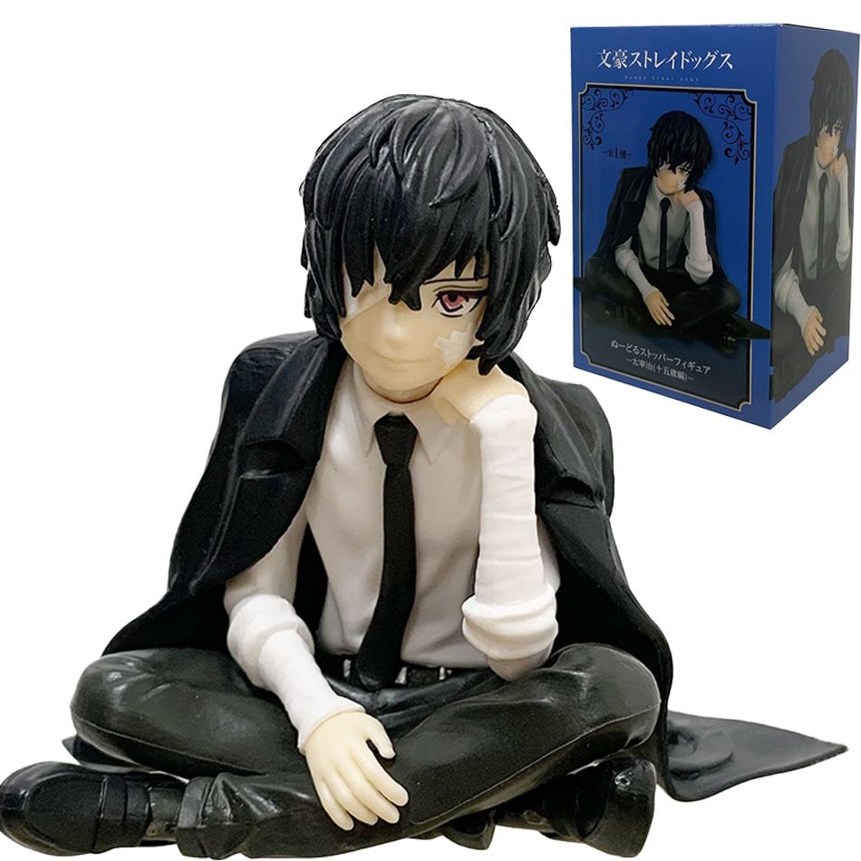 Новая фигурка Dazai Osamu из Bungo Stray Dogs, фигурки действия Nakahara Chuuya, ПВХ модель, коллекция, стоппер для лапши, игрушка на день рождения, подарки