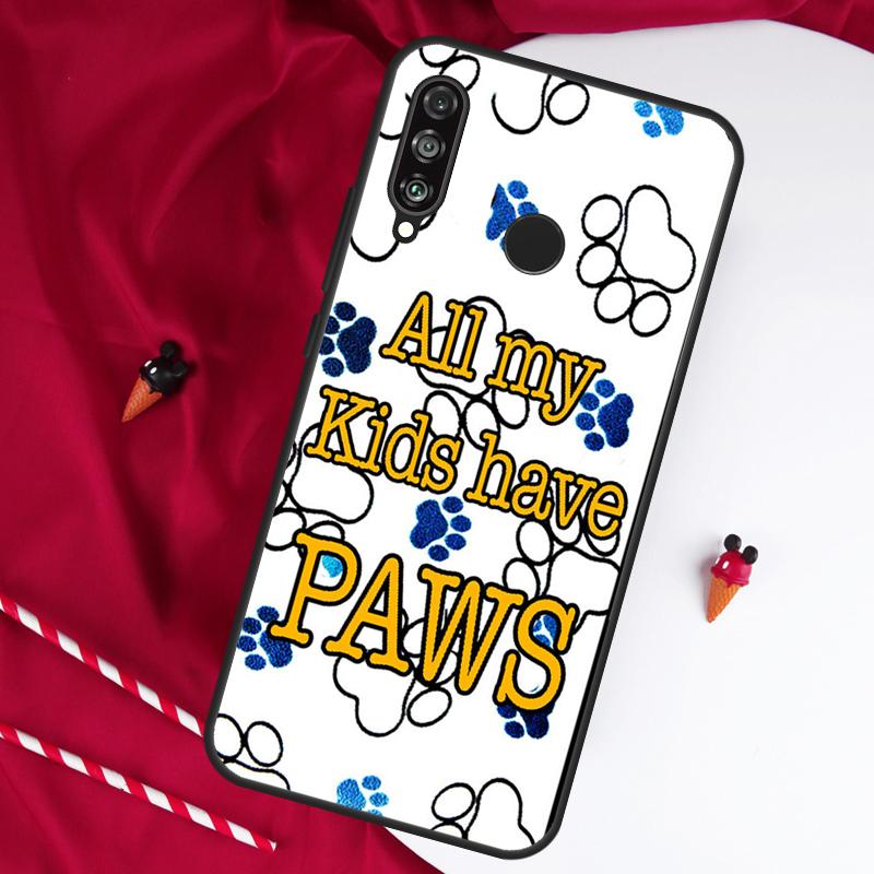 Dog Friends Cat Pet Paws For Huawei Nova 12s 11i 12i 10 9 SE 5T Y91 Y90 Y60 Y70 Y72 Y61 P20 P40 P30 Lite P60 Pro Case