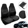 Моющиеся Сверхпрочные Черные Чехлы на Автосиденья Защитный Чехол Чехол на Переднее Сиденье Водонепроницаемые Защитные Чехлы