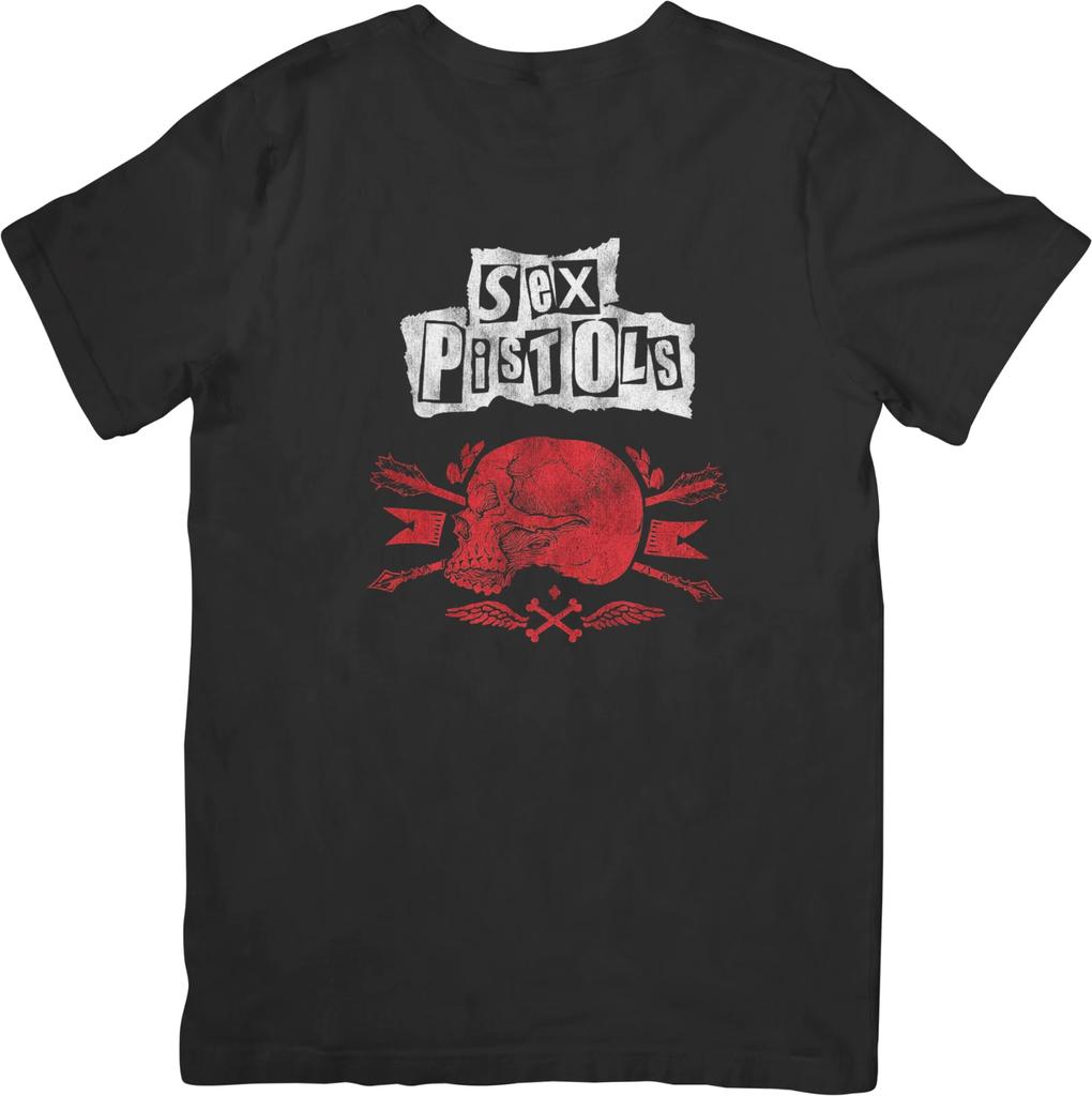 The Sex Pistols Music Fit for Men & Women Quality Cotton T-Shirt Black