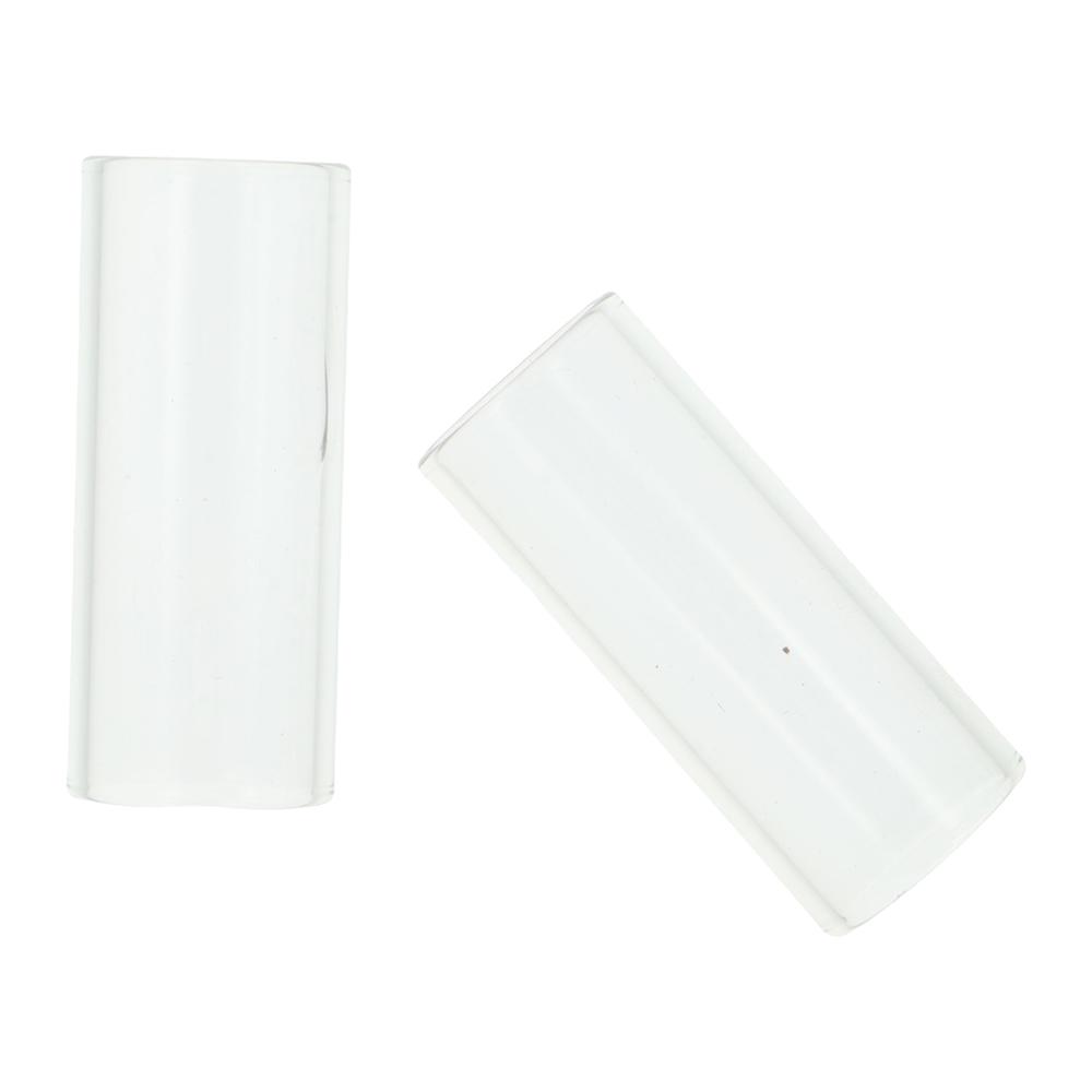 Musical 60mm Length Finger Knuckle Guitar Accessories String Slide Tube Finger Sliders Glass Slide