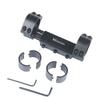 MIZUGIWA 1 inch/30mm Rings 11mm Dovetail High Profile Scope Mount,w/Stop Pin, Zero Recoil Base Compensation