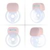 Wearable Electric Breast Pump Silent Invisible Hands Free Breast Pump 2 Modes 5 Levels Adjustable with 27mm Flange for Home Travel