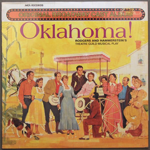 Виниловая пластинка RODGERS HAMMERSTEIN Oklahoma MCA37096 MCA Records 1980 США Саундтреки Мюзиклы Б/у