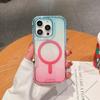 Для IP6PROMAX Двухцветный Градиентный Магнитный Чехол для Телефона Три в одном Защита от Падений Высокое Качество