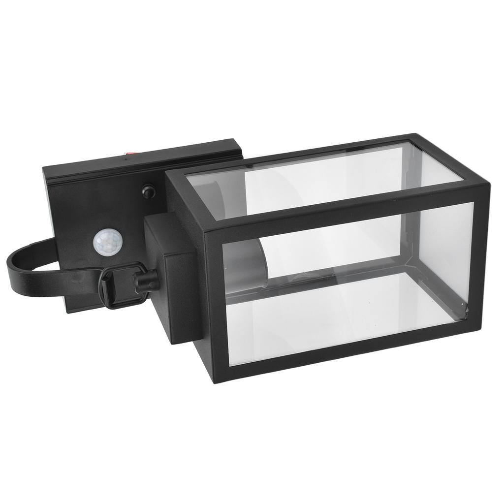 Induction Wall Lamp Retro Dusk to Dawn Wall Mount Light Fixtures Motion Sensor Porch Lantern for