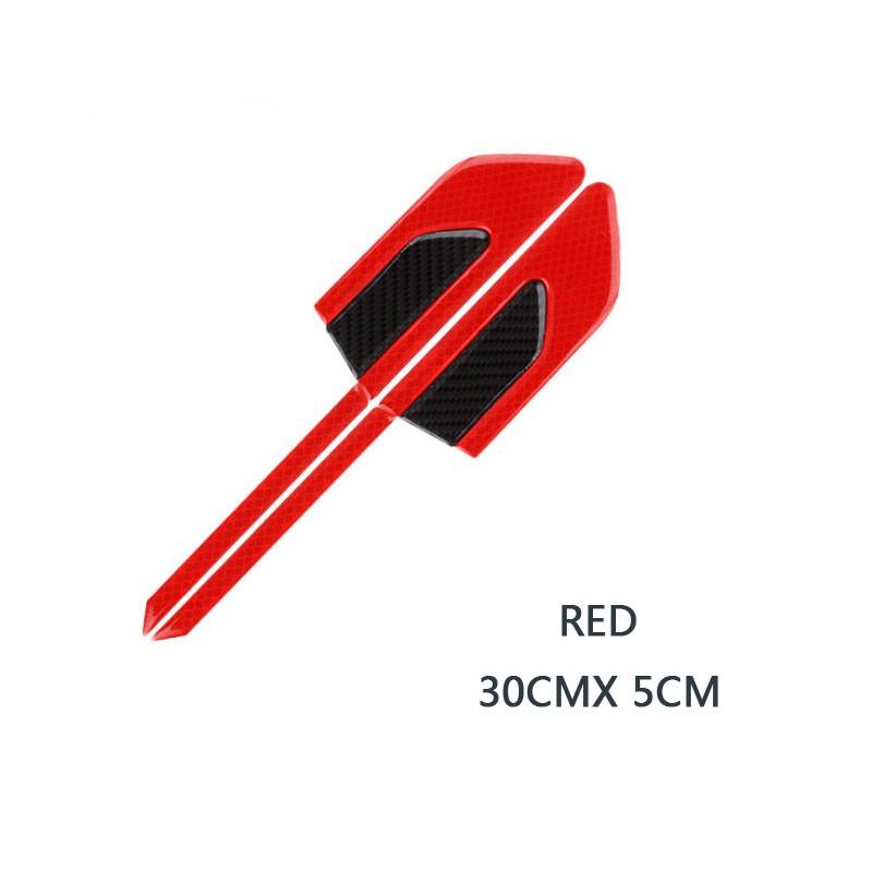 Предупреждающие наклейки для автомобиля, светоотражающая предупреждающая лента для безопасности, светоотражающие полосы для бампера автомобиля, безопасные наклейки на отражатель, наклейки