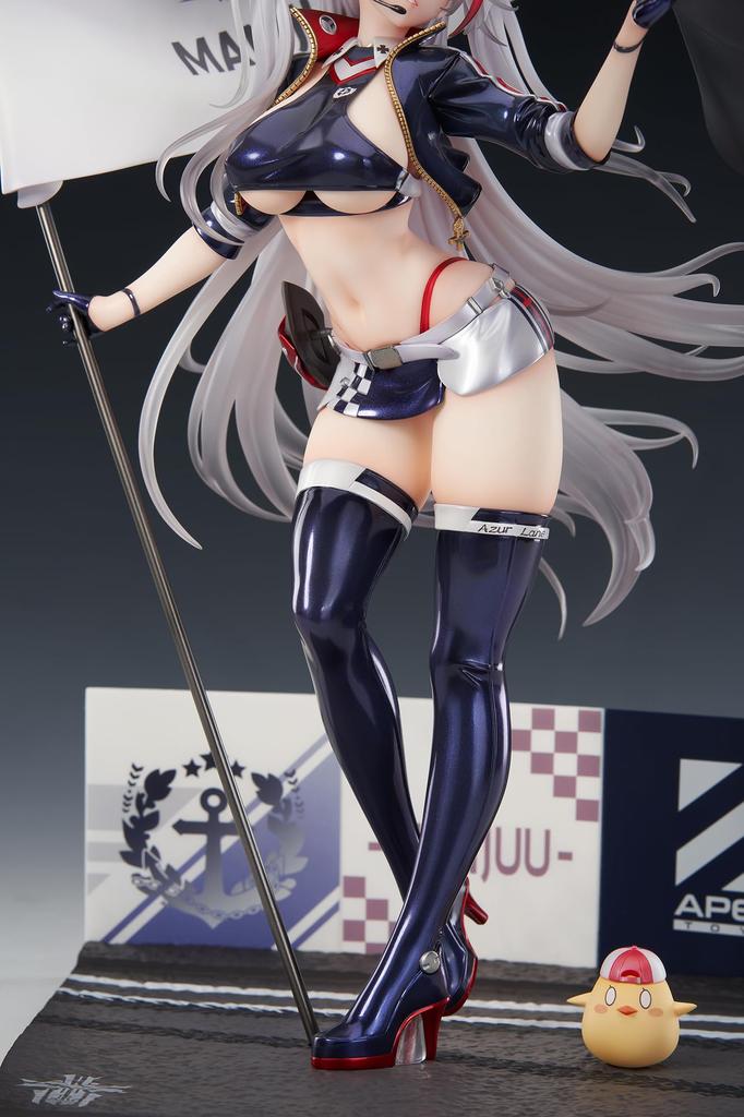 Azur Lane Prinz Eugen Final Lap масштаб окрашенная готовая фигурка Ver. 1/7 ПВХ и АБС