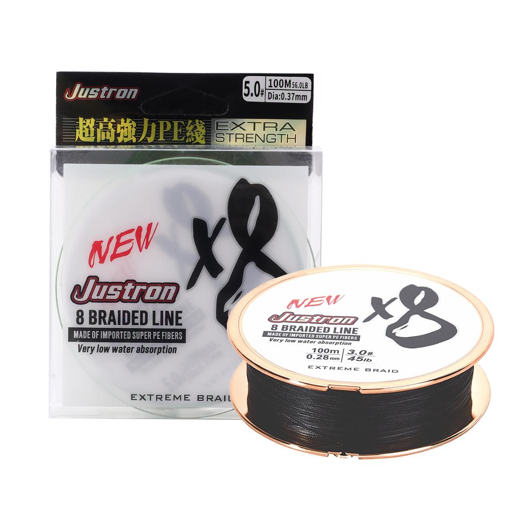 Factory X8 150 Meters Fastness Fishing Line PE Braided Wire Floating Line for River Lake Stream Fishing