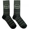 The Beatles Unisex Adult Drum & Stripes Socks