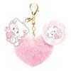 Maruka Mikko Fluffy Keychain, Mousse, 175465