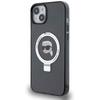 Karl Lagerfeld KLHMP15MHMRSKHK iPhone 15 Plus / 14 Plus 6.7" black/black hardcase Ring Stand Karl Head MagSafe