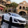 1/32 Honda Acura NSX Alloy Sports Car Diecasts & Toy Vehicles Металлическая модель автомобиля Моделирование Звук и свет Коллекция Детская игрушка в подарок