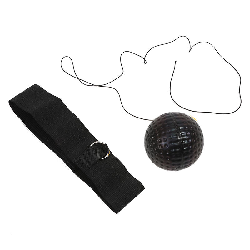 Набор повязок на голову с боксерским рефлекторным мячом для начинающих, регулируемый налобный боксерский скоростной мяч, детские и взрослые спортивные мячи для реакции и отскока