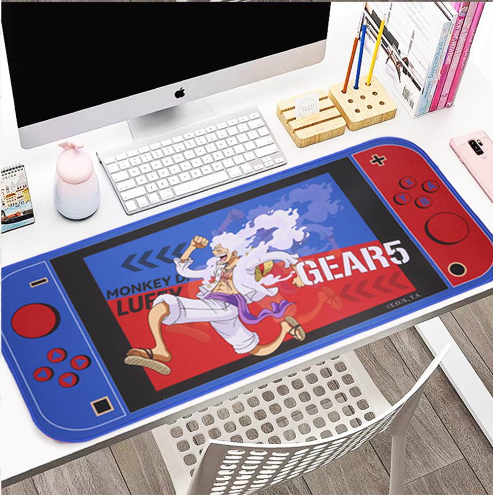 1pc Officially Licensed One Piece Gear 5 Luffy Large Gaming Mouse Pad & Keyboard Desk Mat - Anime Peripheral Gift