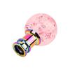 Car Manual Shift Knob Gear Shifter Head Shift Knob Stick Crystal Pink Style