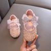 Summer Korean Version Of Girls Princess Little Girl Princess Ribbon Baby Shoes Leather Shoes