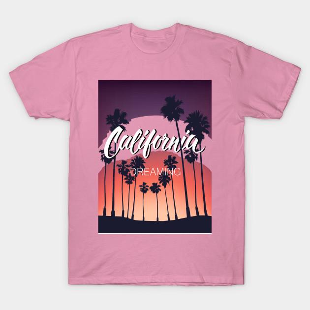 Женская футболка California Dreaming Закат Принт Харадзюку Кавайная футболка Летняя футболка с коротким рукавом Женская футболка Топ