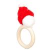 6pcs Christmas Napkin Rings Decoration Napkin Holder for Dining Table Enhancement Elegant Serviette Buckles Accessory
