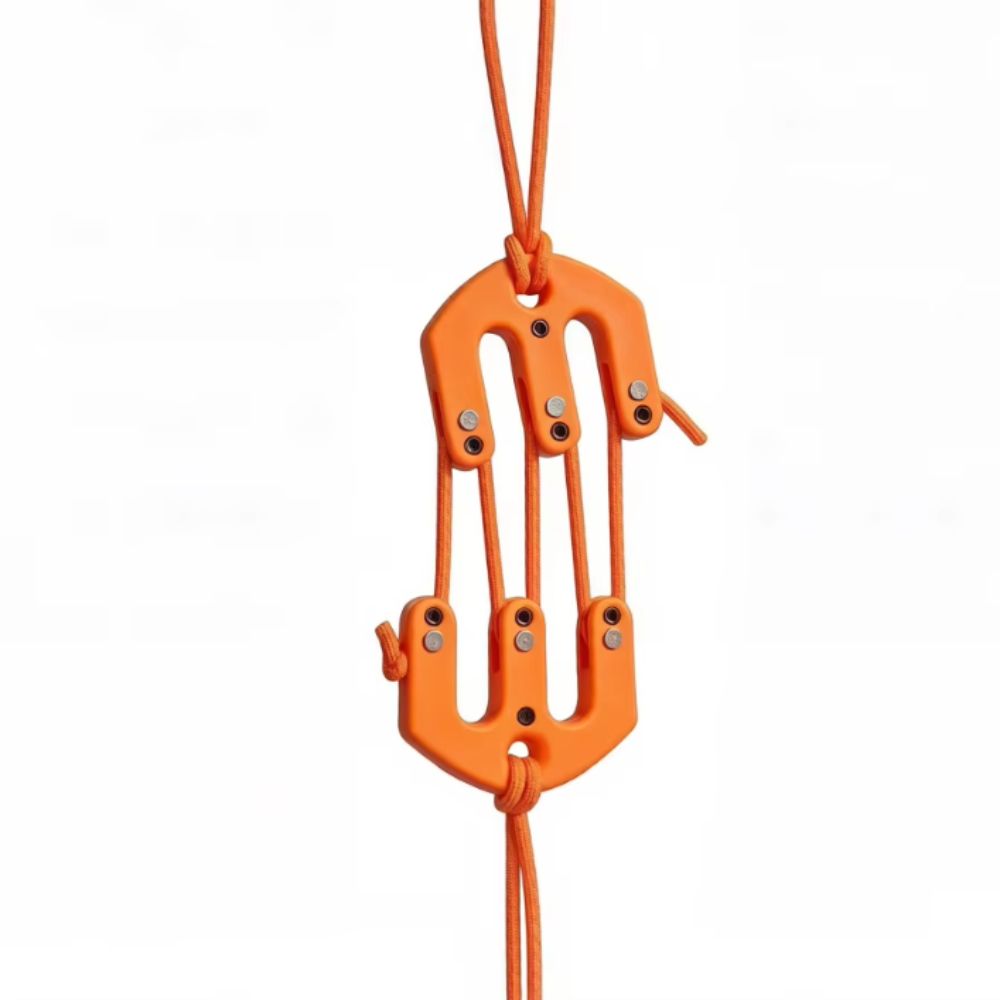 Ultralight Block And Tackle System Nylon Material Tackle Pulley System Lifting Tasks
