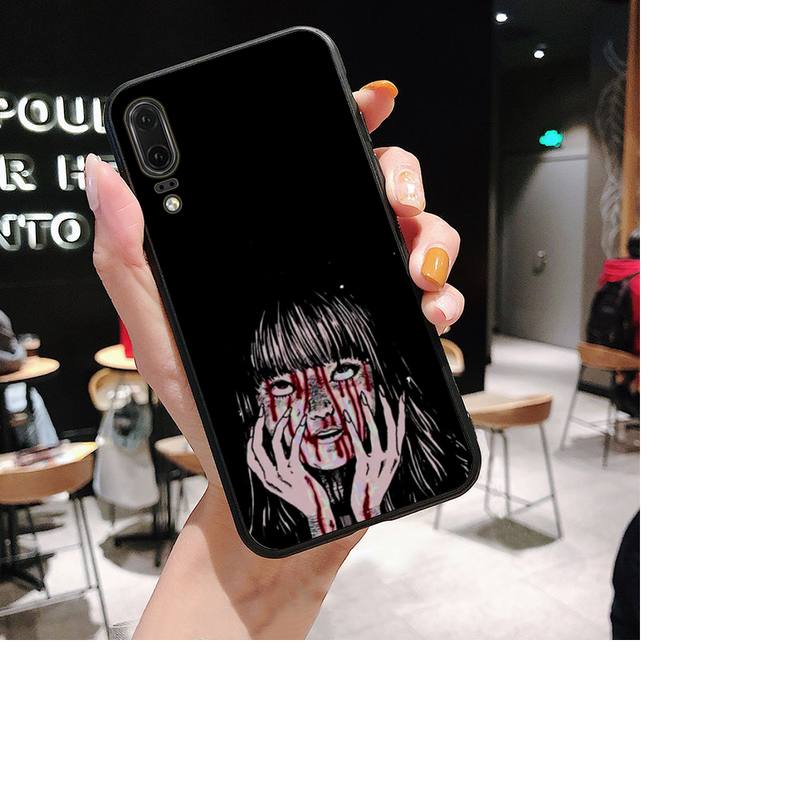 Чехол для телефона с изображением комиксов ужасов junji ito Tomie, чехол для телефона Huawei P30 plus P8 lite P9 lite, чехол для Psmart P20 pro P10 lite