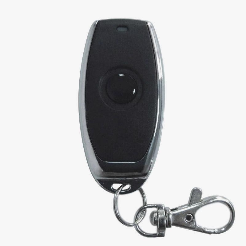DC12V Single-Channel Remote Switch with Metal Chili Single Button Controller