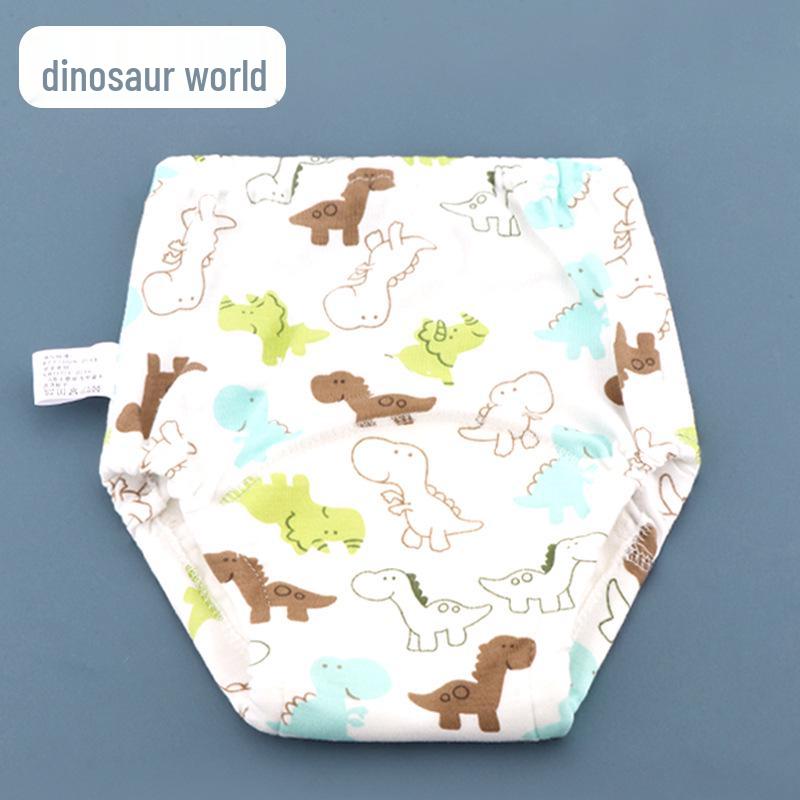 Дышащий шестислойный моющийся детский тканевый подгузник и непромокаемые тренировочные трусики