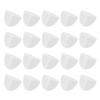 20pcs Desk Corner Protector Safety Silicone Baby Proof Corner Protector for Furniture Pure White
