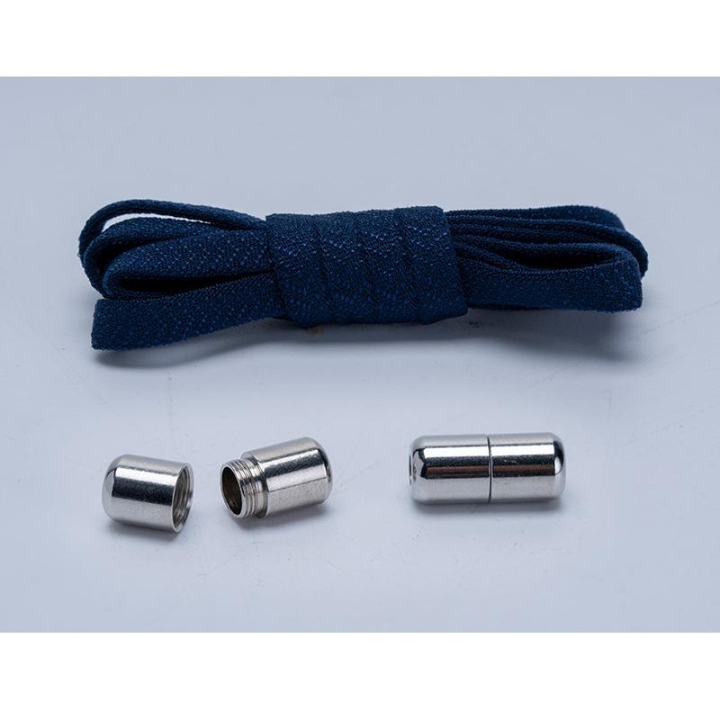 Шнурки без завязывания, Детская автоматическая пряжка для обуви, Без завязывания, Эластичная, Металлическая магнитная пряжка-капсула