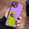 Cartoon-R-Rugrat-Anime Phone Case Matte Transparent For Iphone 16 15 Max 14 13 Mini 12 Pro 7 8 11 XR Xs X Plus Back Cover