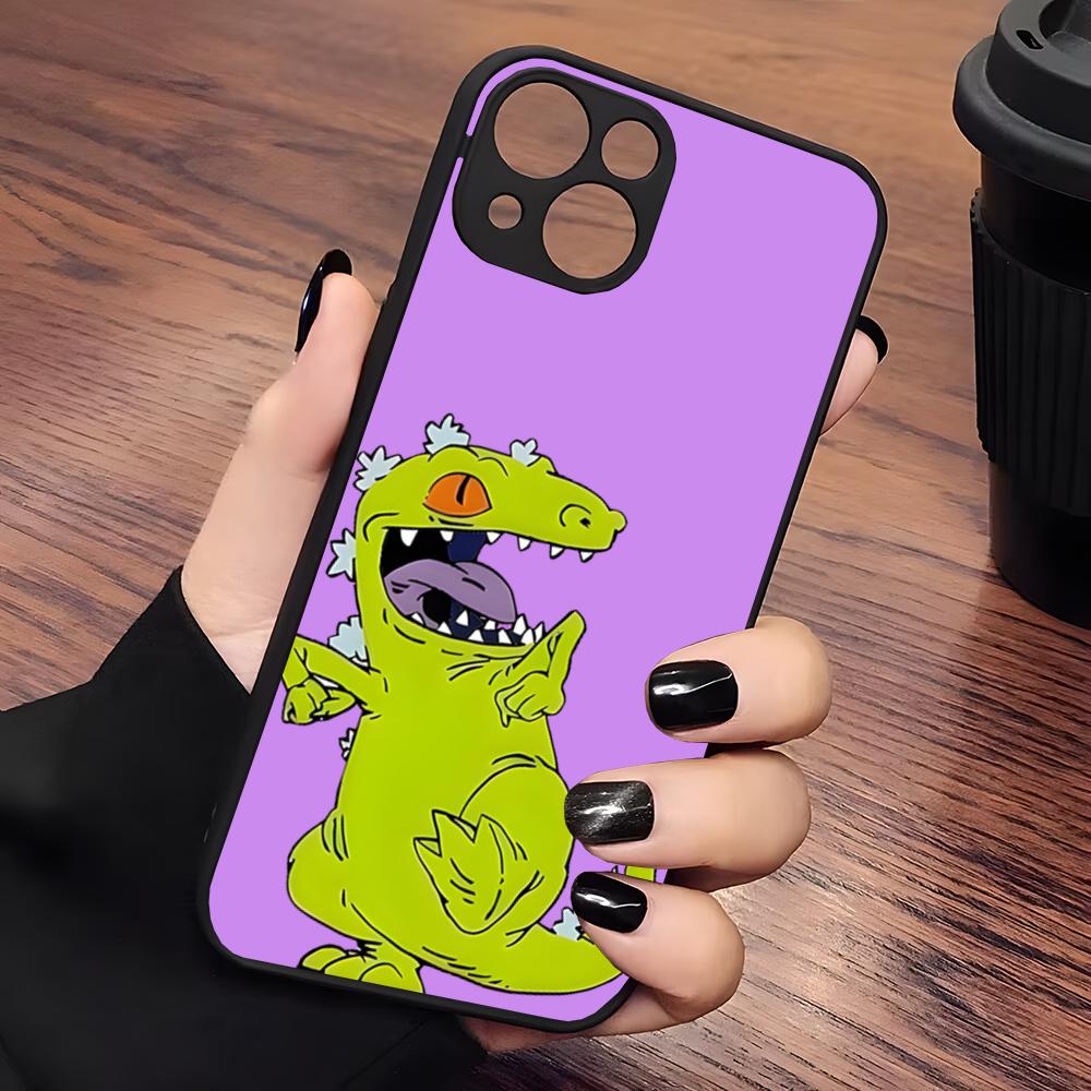 Cartoon-R-Rugrat-Anime Phone Case Matte Transparent For Iphone 16 15 Max 14 13 Mini 12 Pro 7 8 11 XR Xs X Plus Back Cover