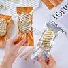 50pcs Food Grade Ice Cream Bags Disposable Plastic Popsicle Protective Cover Storage Transparent Ice Popsicle Packing Bag DIY