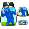 Rainbow Friends Cartoon Backpack For Kids 20l Capacity Oxford Fabric Breathable And Waterproof