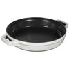 Staub Cocotte Campagne большой литой эмалированный горшок-гриль IH совместимый японский продукт с серийным номером "Stackable 24cm" [Авторизованный номер] 40508-385