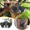 Home Garden Decoration Bat Pendant Night Demon Vampire Bat Statue Halloween Gift Outdoor Decorations for Garden Yard