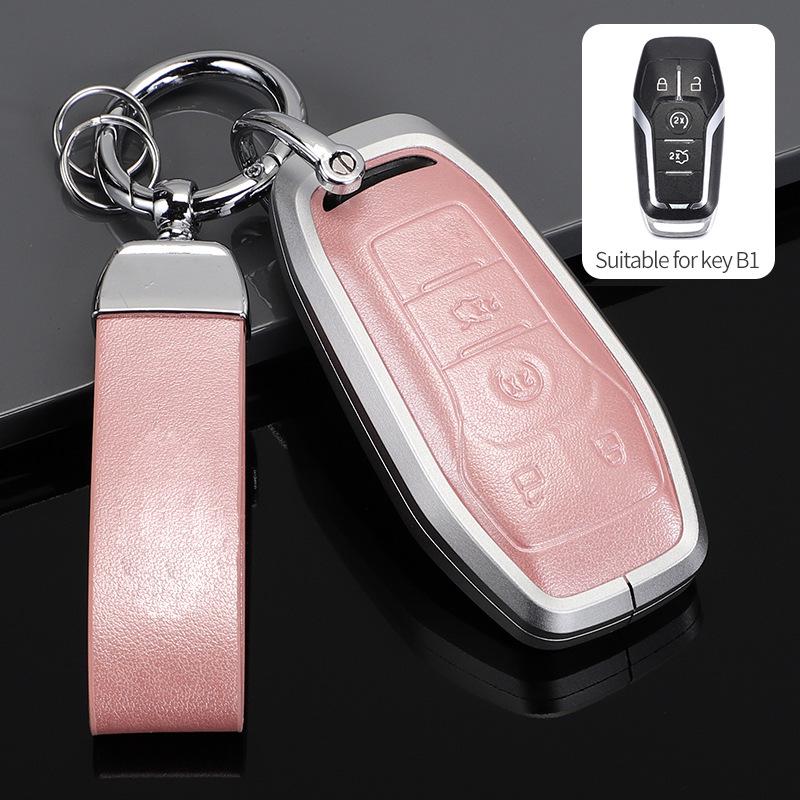 Metal Protective Key Shell for 2015-2017 Ford Mustang - Unisex Design