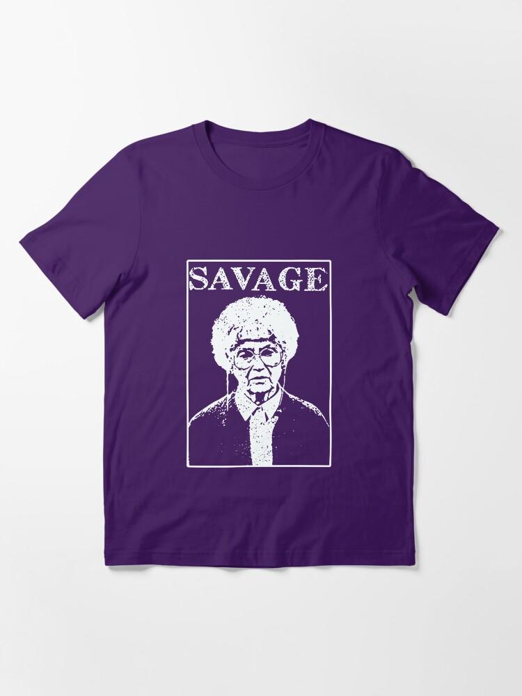 The Golden Girls Sophia is Savage Distressed T-Shirt Essential T-Shirt