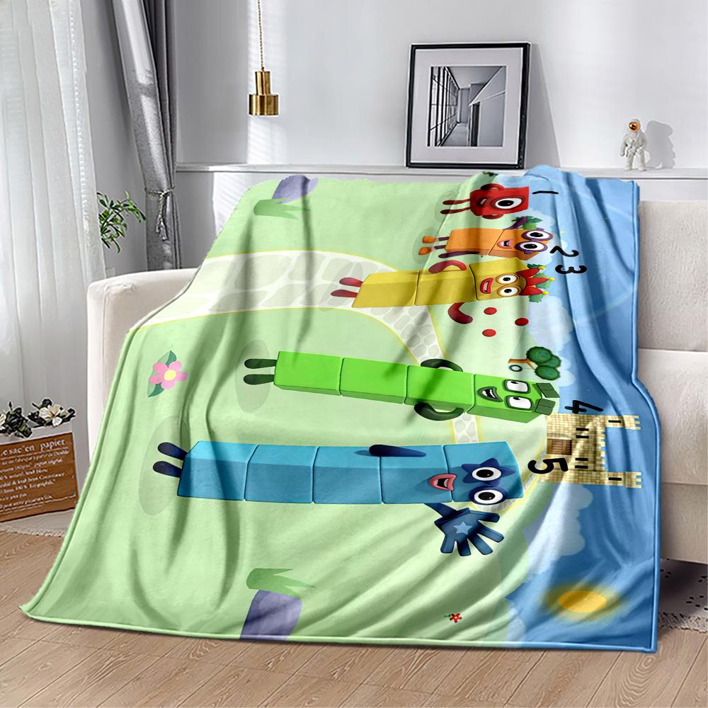 Numberblocks Blanket Comfortable Suitable For Livingroom Office Chair Office Four Seasons Universal Modern Perfect Gift For Relatives And Friends