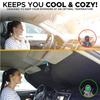 Car Windshield Sun Shade Visor UV Protection Shield For Lexus F SPORT ES RX NX LS UX LM LX GX LC RZ IS CT GS RC HS SC TX LBXBP8 