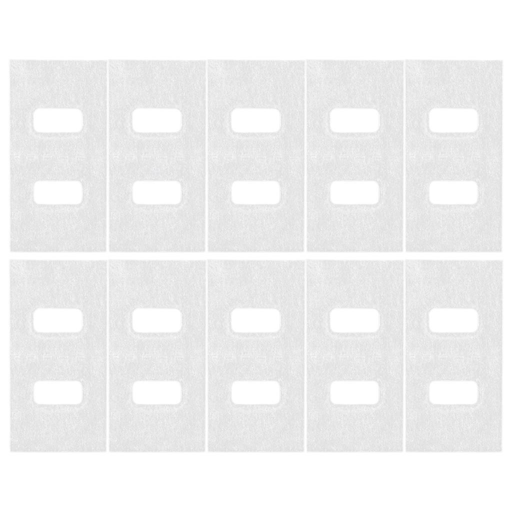 10 шт. Набор для ремонта вертикальных жалюзи, прозрачные фиксаторы для планок, простое применение, аксессуары для ремонта вертикальных жалюзи для домашнего декора