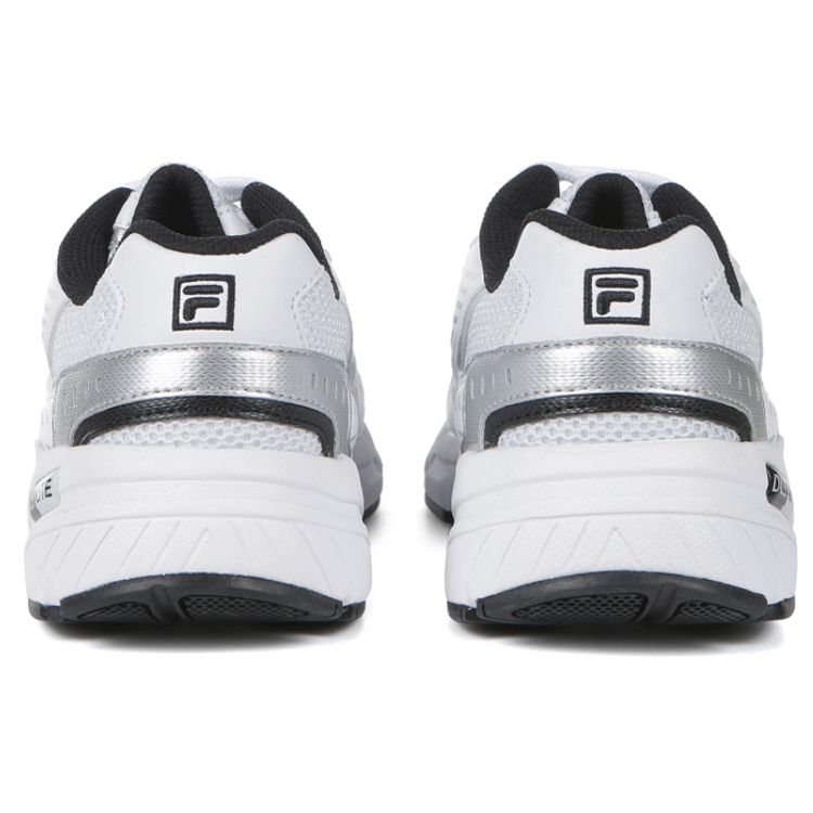 Fila Удобные амортизирующие легкие низкие беговые кроссовки унисекс Белые 1RM01504_112
